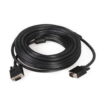 Cablu VGA Detech, 10M, dublu ecranat, bobine antiparaziti, calitate deosebita Cablu VGA Detech, 10M, dublu ecranat, bobine antiparaziti, calitate deosebita