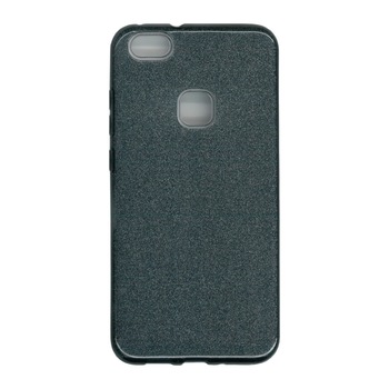 Husa spate EuroCELL Shiny pentru Huawei P10 Lite, negru Husa spate EuroCELL Shiny pentru Huawei P10 Lite, negru