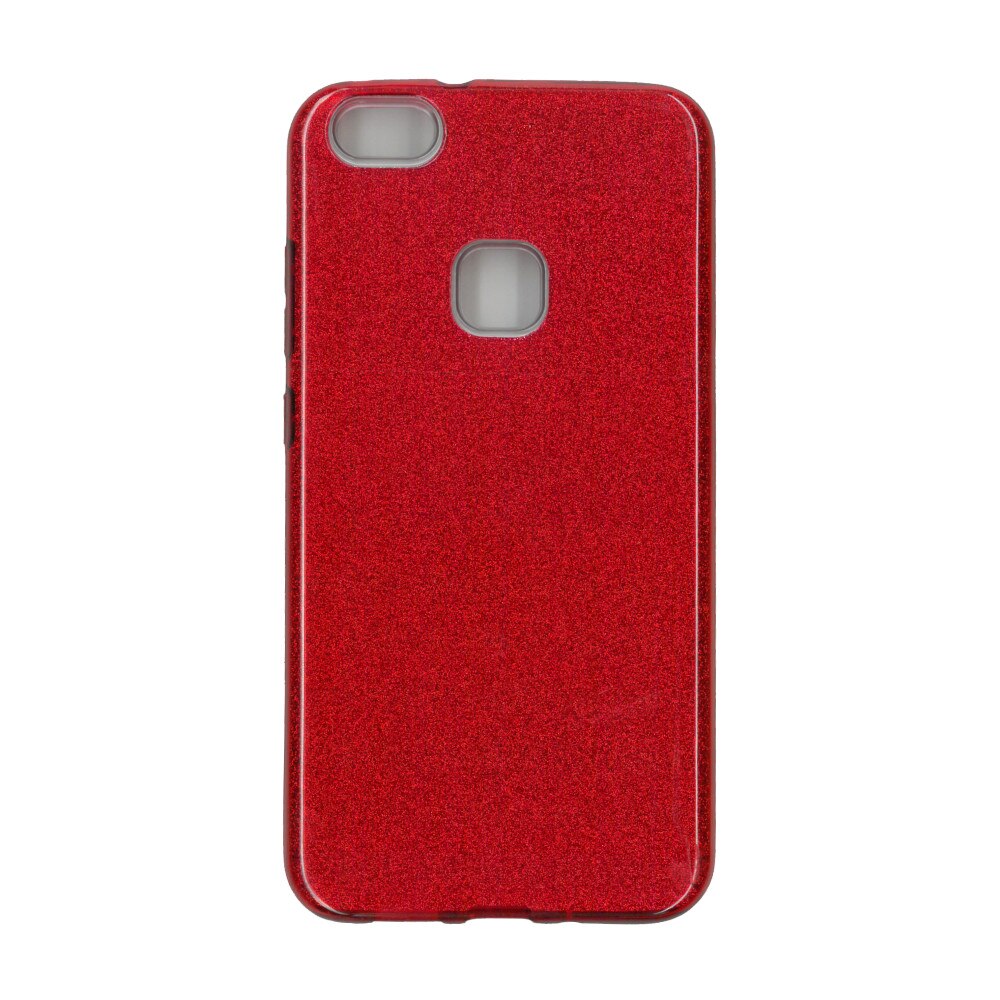 Husa spate EuroCELL Shiny pentru Huawei P10 Lite, rosu
