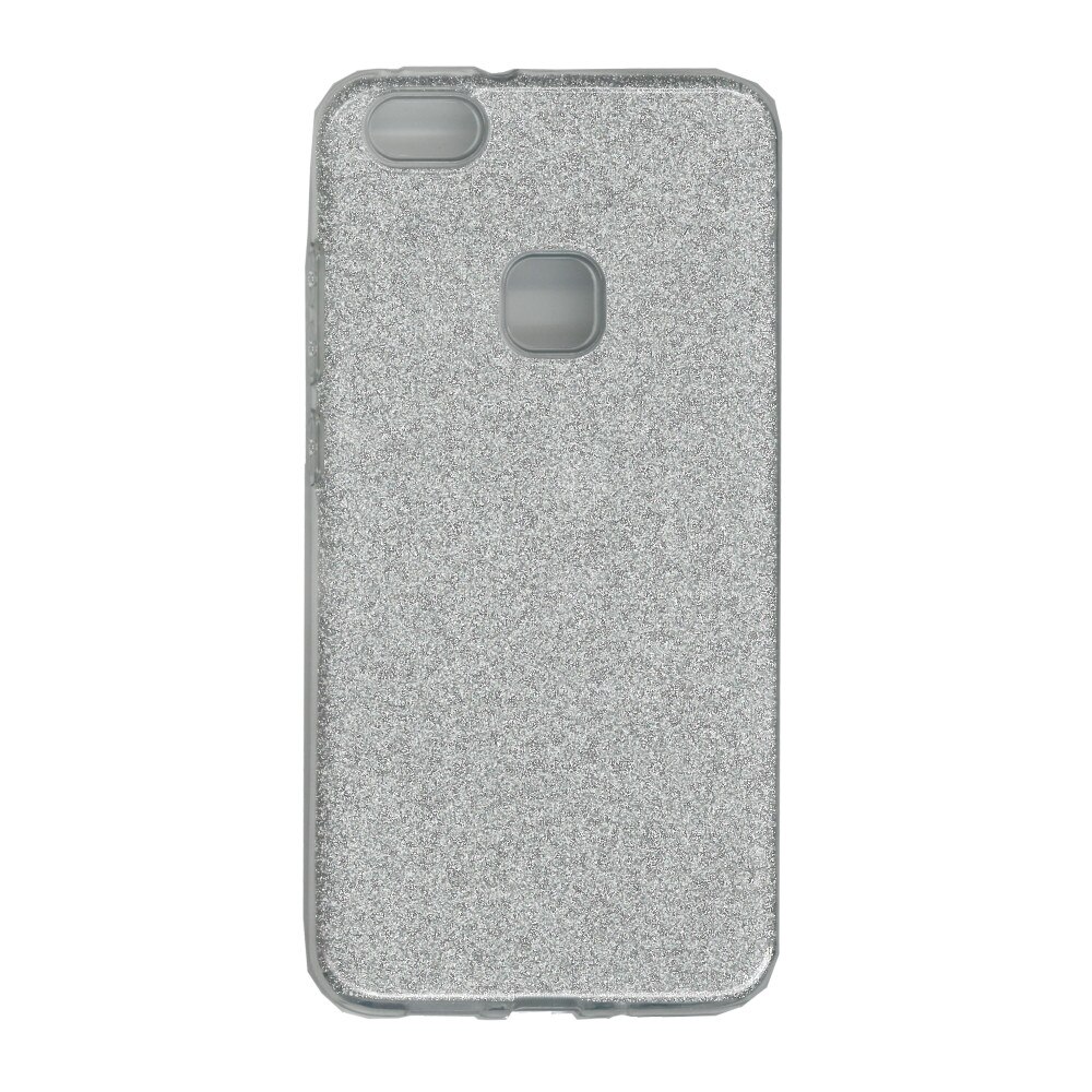 Husa spate EuroCELL Shiny pentru Huawei P10 Lite, argintiu