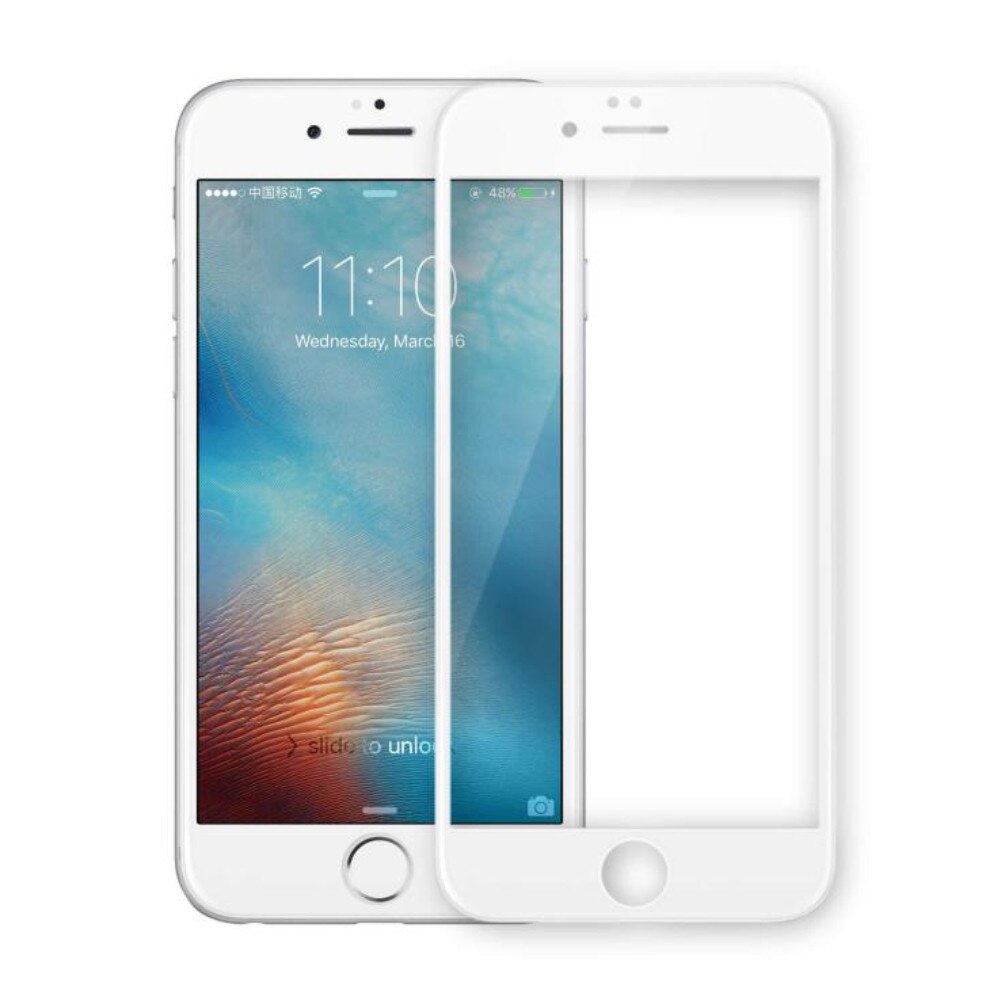 Folie din sticla temperata 3D Nillkin CP Max pentru iPhone 6 plus , alb