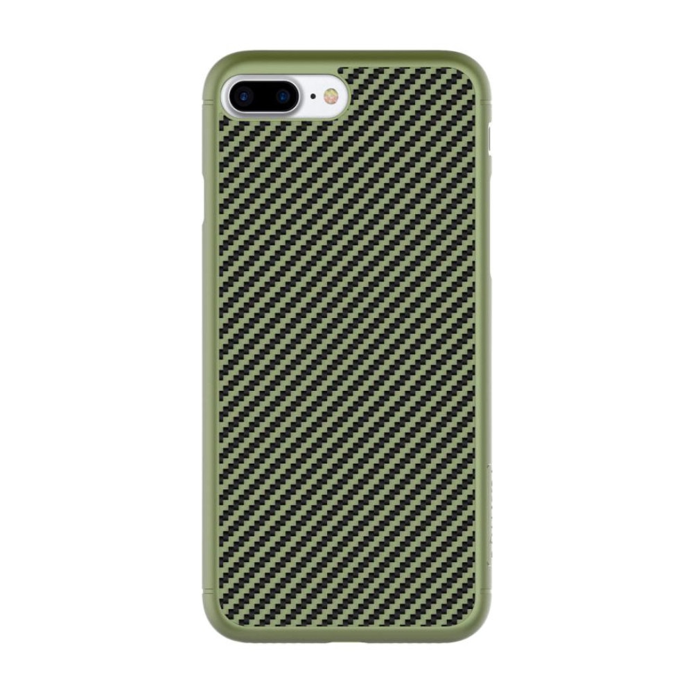 Husa carcasa spate Nillkin Synthetic Fiber pentru iPhone 7 Plus/8 Plus, verde