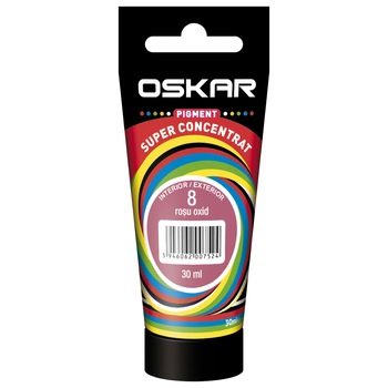 Pigment Oskar Rosu Oxid 8, 30 ml