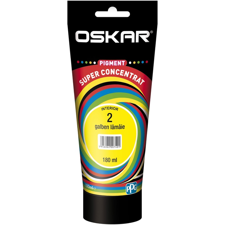 Pigment Oskar Galben Lamaie 2, 180 ml