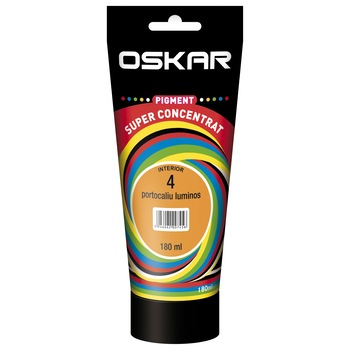 Pigment Oskar Portocaliu luminos 4, 180 ml Pigment Oskar Portocaliu luminos 4, 180 ml