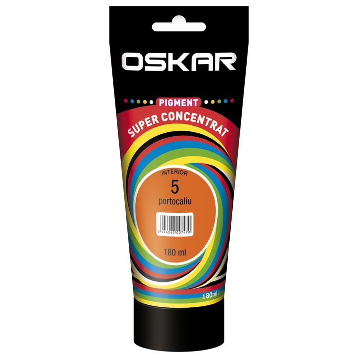 Pigment Oskar Portocaliu 5, 180 ml