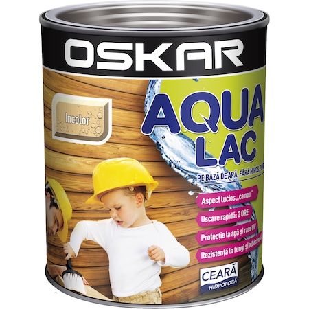 Lac Pentru Lemn Oskar Aqua Incolor 2 5 L Emag Ro