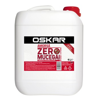Amorsa de perete Oskar Zero mucegai, 4 L Amorsa de perete Oskar Zero mucegai, 4 L
