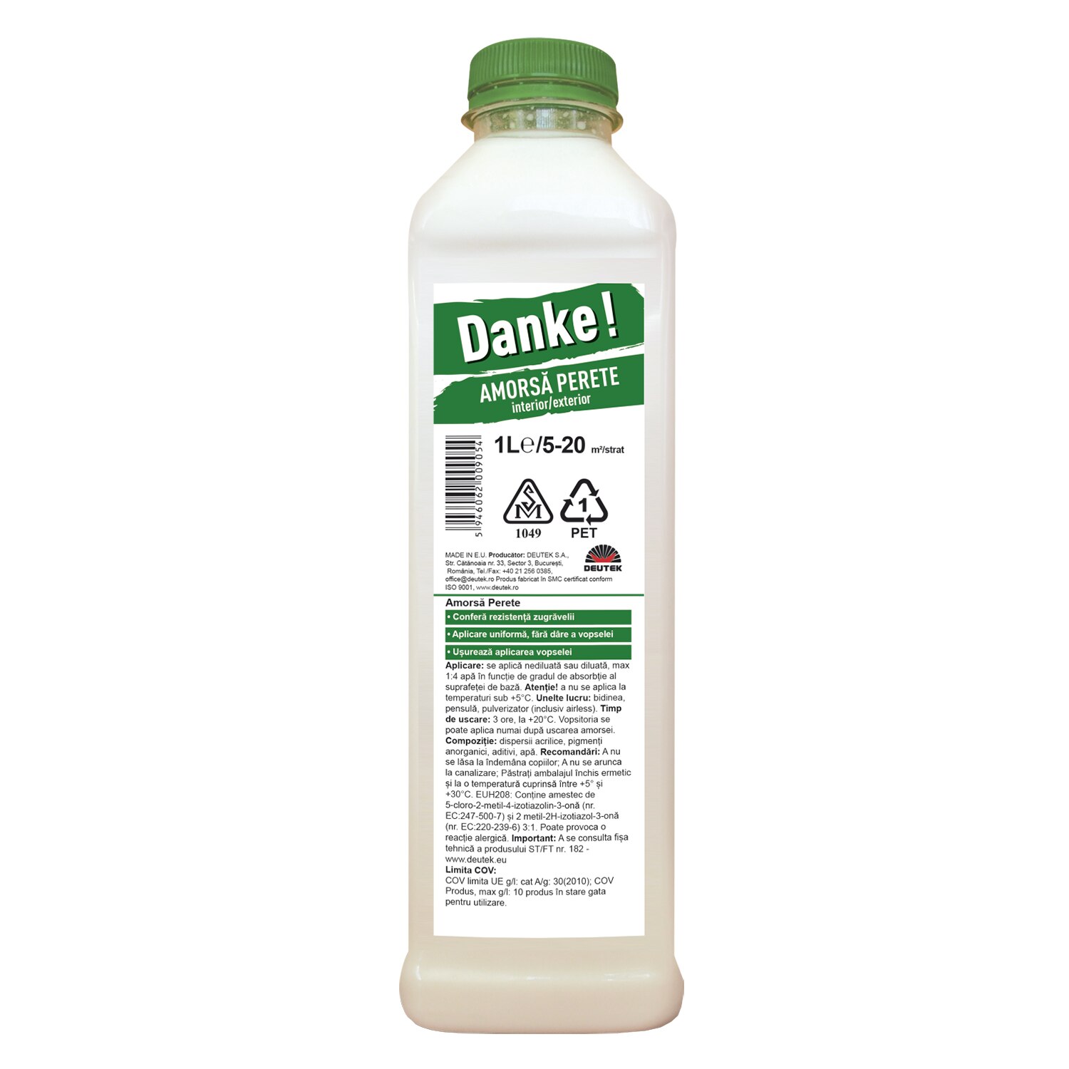 Amorsa de perete Danke, 1 L