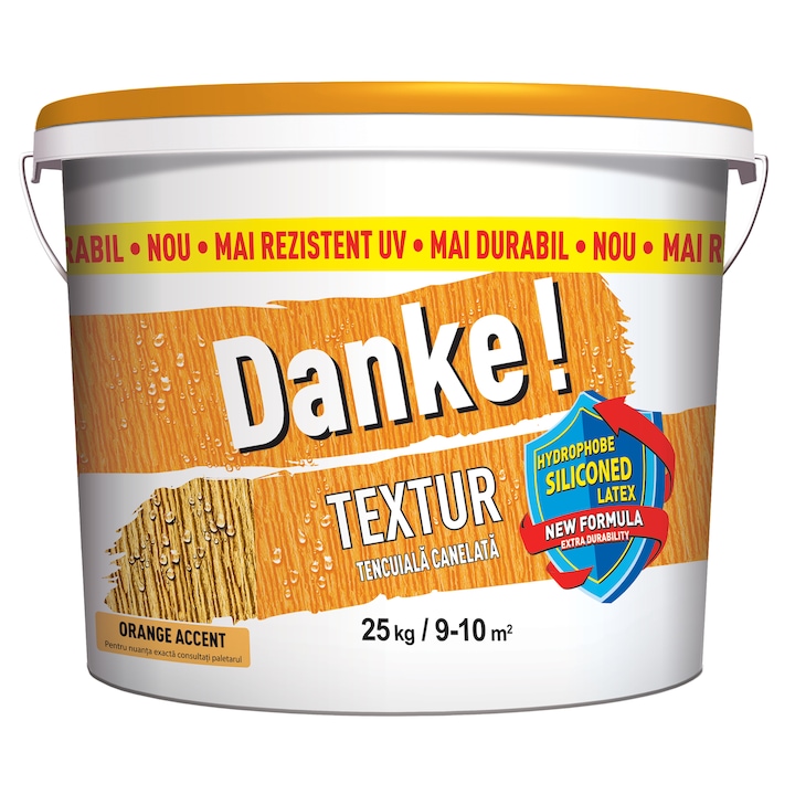 Структурна мазилка Danke Textur, Orange Accent, 25 кг