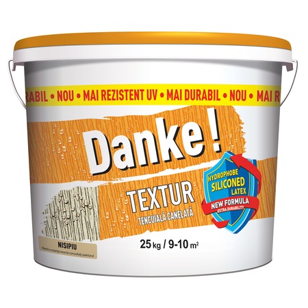 Tencuiala Structurata Danke Textur Nisipiu 25 Kg Emag Ro