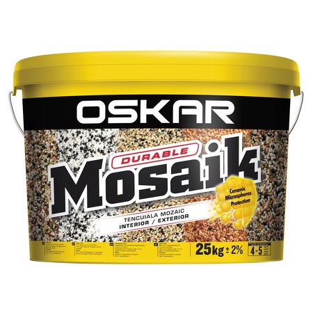 Tencuiala mozaicata pentru soclu Oskar Ceramic Mosaik 9732, 25 kg