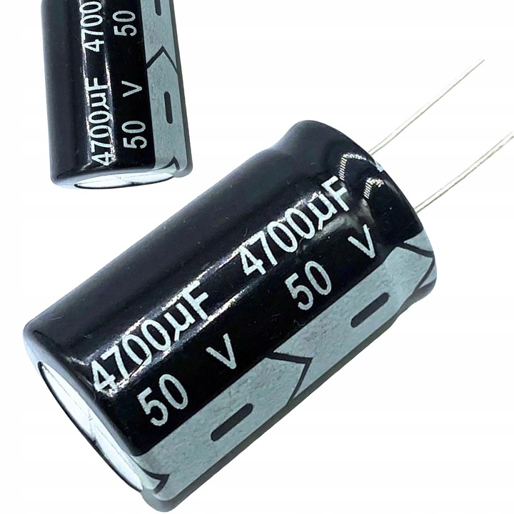 Elektrolit kondenzátor 4700uF 16V THT, 1 db.
