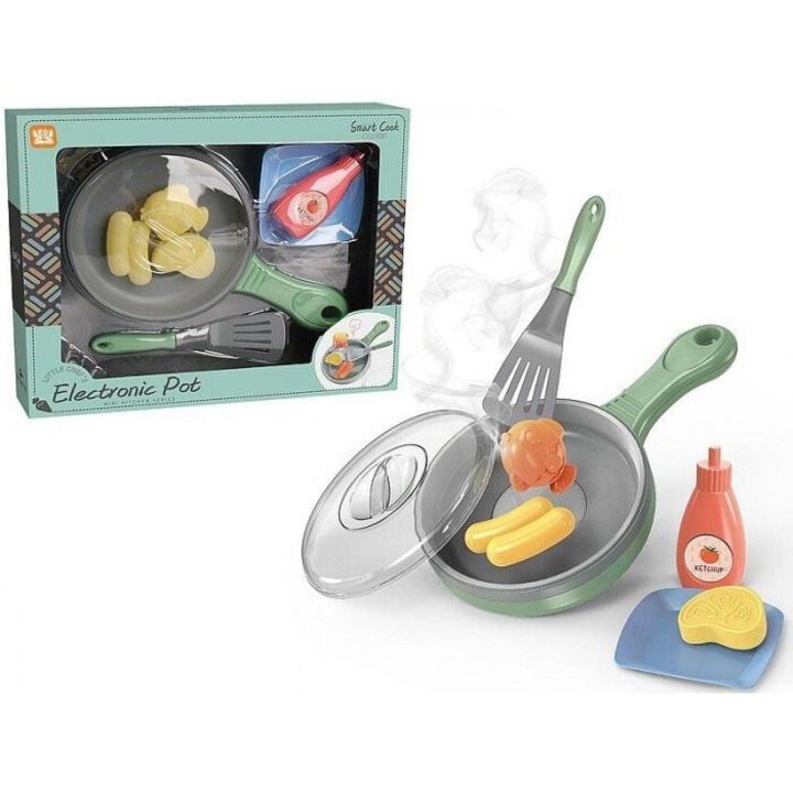 Set tigaie cu baterii pentru copii, ADAR, Multicolor