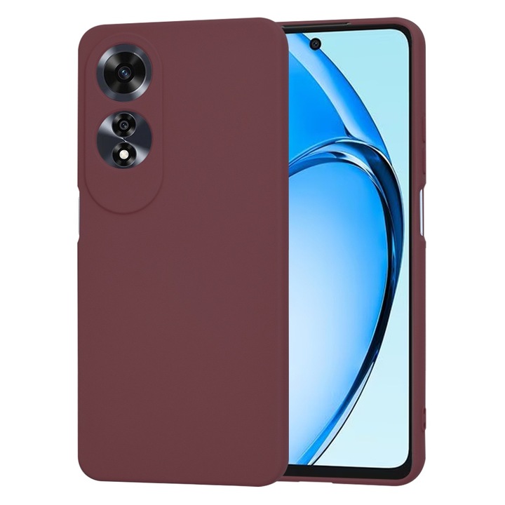 Силиконов Калъф за Oppo A60 4G, Smartphosis SoftFlex, Бордо