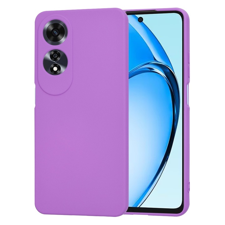 Силиконов Калъф за Oppo A60 4G, Smartphosis SoftFlex, Лилав