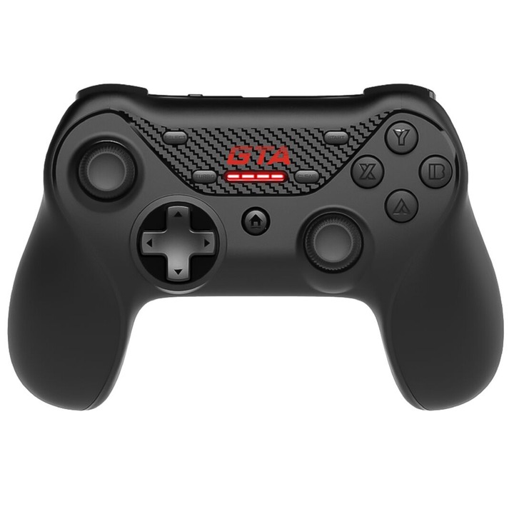 Gamepad wireless Advance GTA-RFXGP, negru, PC/PS3/Android, joystick analog, functie vibratie