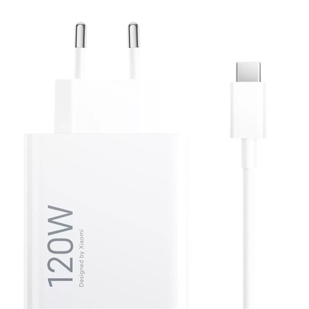 Зарядно устройство за телефон Xiaomi 120W HyperCharge Combo, USB-A, USB ...