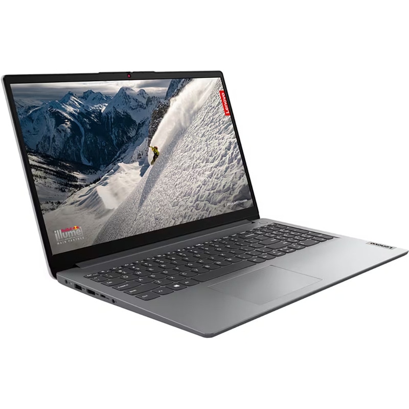 Laptop Lenovo cu procesor AMD Ryzen™ 7 5700U pana la 4.3GHz, 8 nuclee, 15.6", Full HD, 32GB DDR4, SSD 2000 GB, AMD Radeon™ Graphics, No OS, Cloud Grey