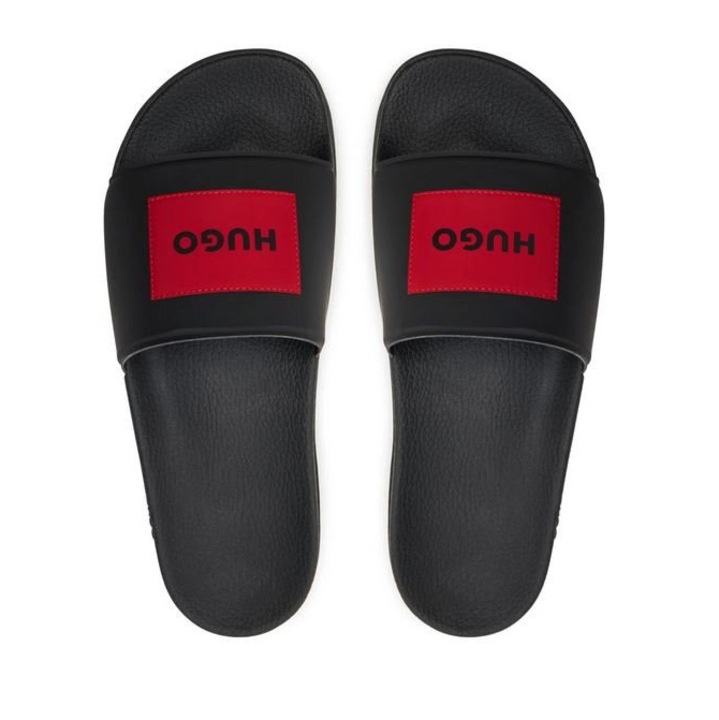 Slapi HUGO, negru, poliester, 39 EU
