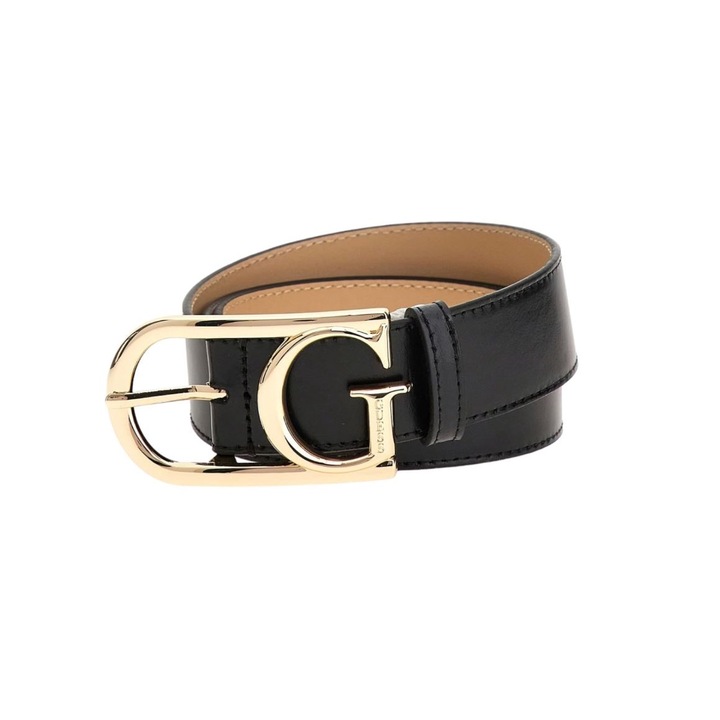 Curea dama, Guess, piele ecologica, negru, L