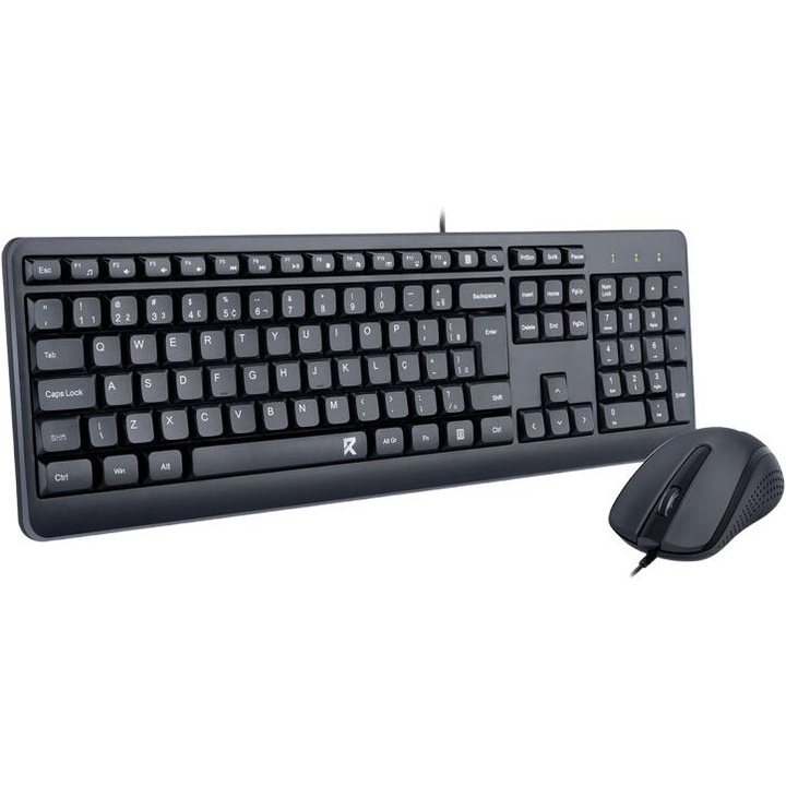 Комплект Redragon BS-7092, Черен, USB