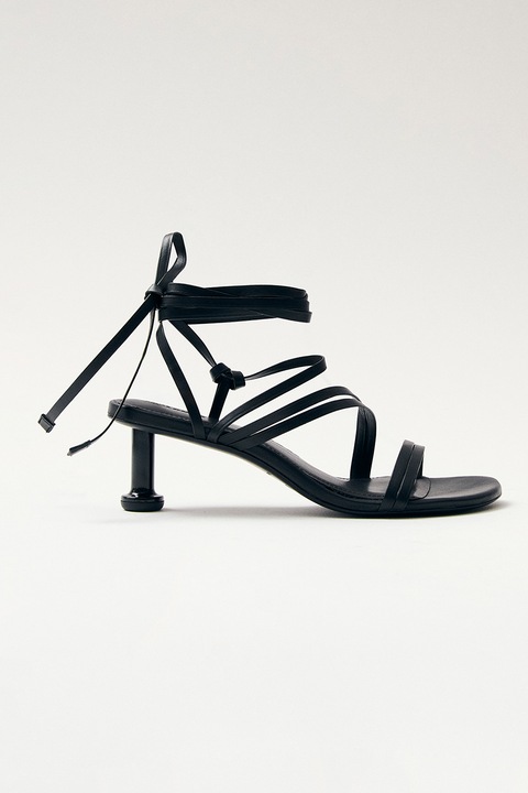 ALOHAS, Pántos bőrszandál, Fekete