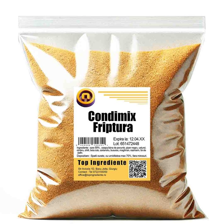 Condimix Friptura – Gustul Desavarsit al Fripturilor de Vita si Porc 5kg