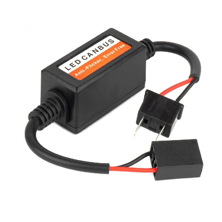Canbus adapter a H7 3W 120Ω égett izzóhiba megszüntetésére