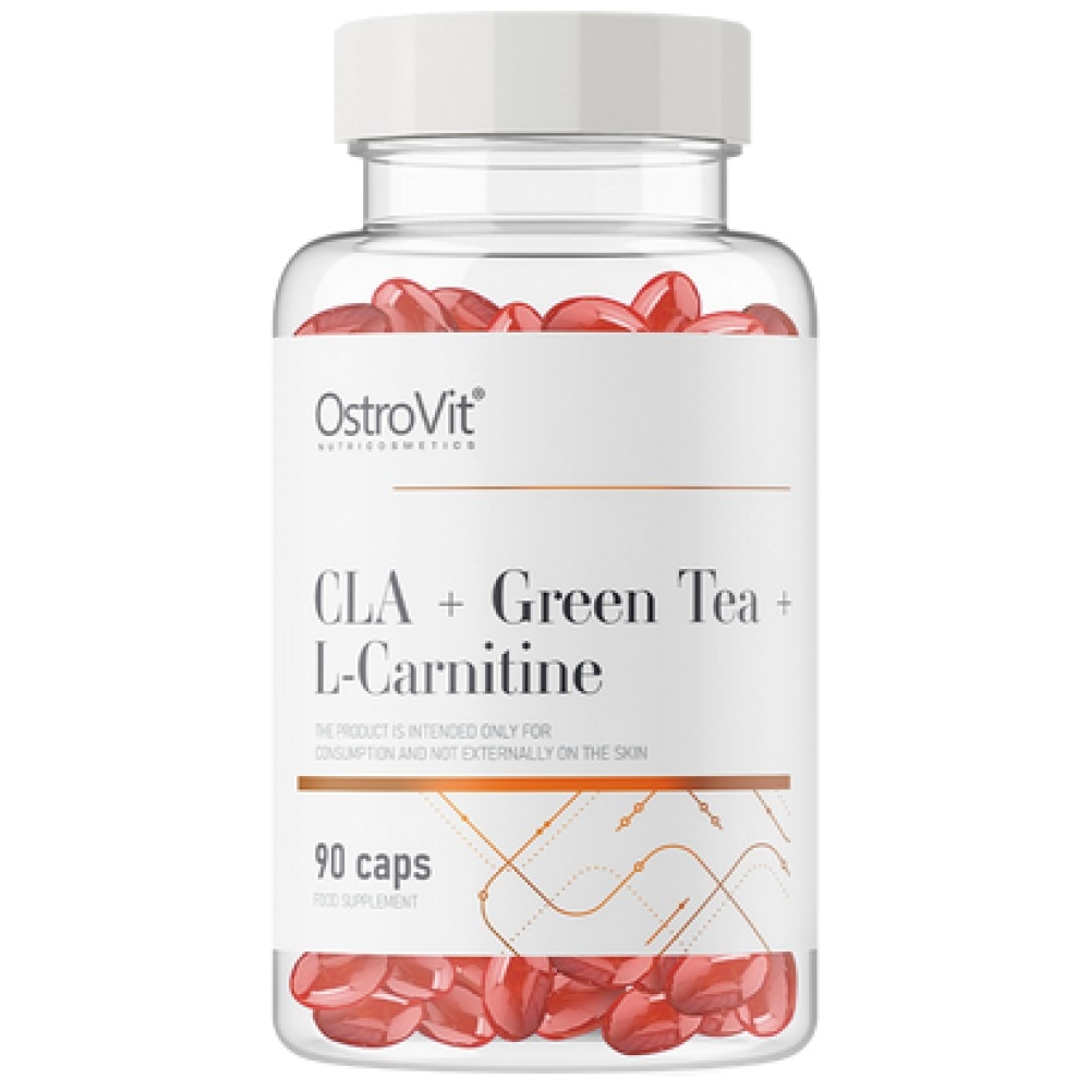 trend-kiegszt OstroVit CLA plus Green Tea plus L-Carnitin, 90 gl  kapszula - eMAG.hu