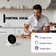 BIRAI® vezeték nélküli szobatermosztát / Okostelefonon keresztül vezérelhető WiFi Tuya vagy Smart Life, Alexa és Google Home alkalmazásból programozható, kompatibilis bármely központi fűtőegységgel, gyerekzár, fehér