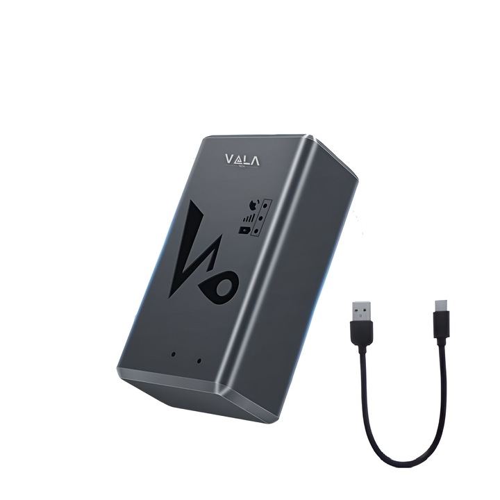 Vala Tech autós GPS nyomkövető, 4G+2G, hordozható, mágneses, készenléti 240 nap, valós idejű helymeghatározás, adatelőzmények, mikrofon, lopásgátló riasztások SMS-ben/híváson, GSM/GPRS hálózat, Kompatibilis Android /Windows /IOS rendszerrel