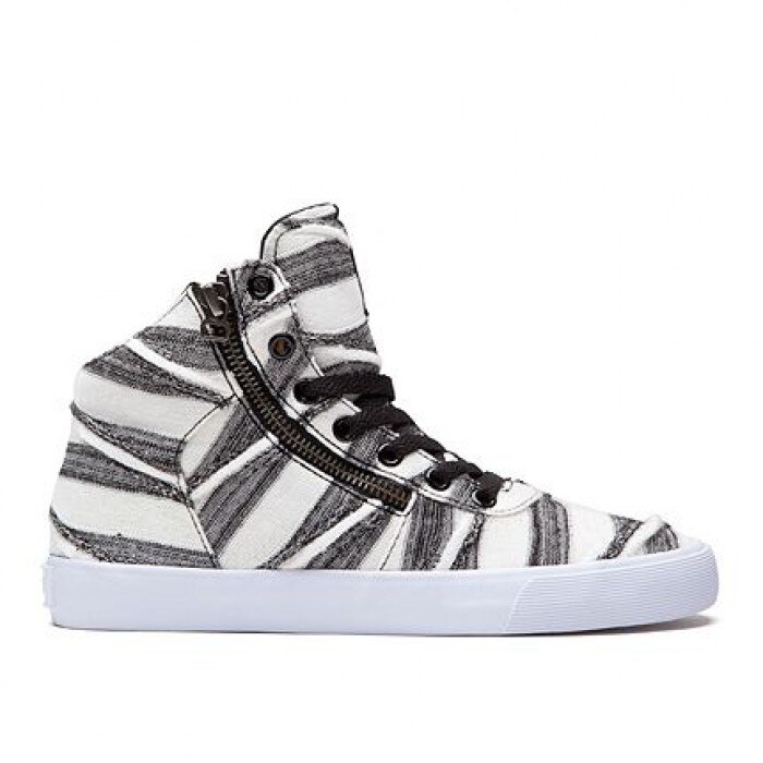 Tenisi dama Supra Cuttler, Alb/Negru, 36