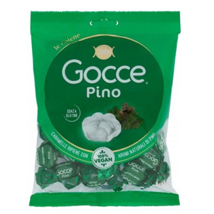 Bomboane umplute cu extract de pin de munte Fida Gocce Pino 175g