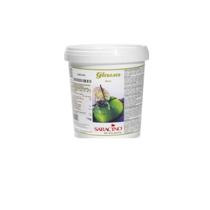 Glazura oglinda lime 1kg, Saracino