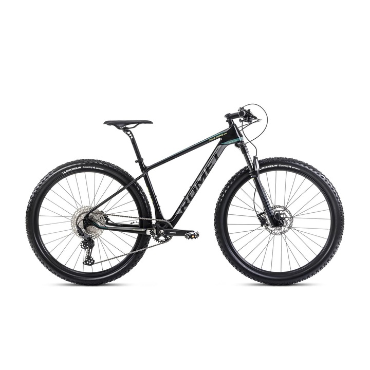Велосипед Romet Mustang Evo 3 MTB, карбон, 29 инча, черен, 19 инча