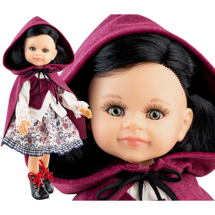 Кукла, Паола Рейна, 32 см, многоцветна