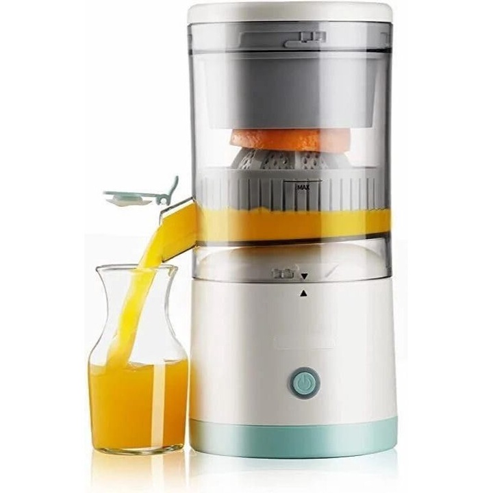 Storcator de citrice electric portabil, 45W, USB reincarcabil, compact