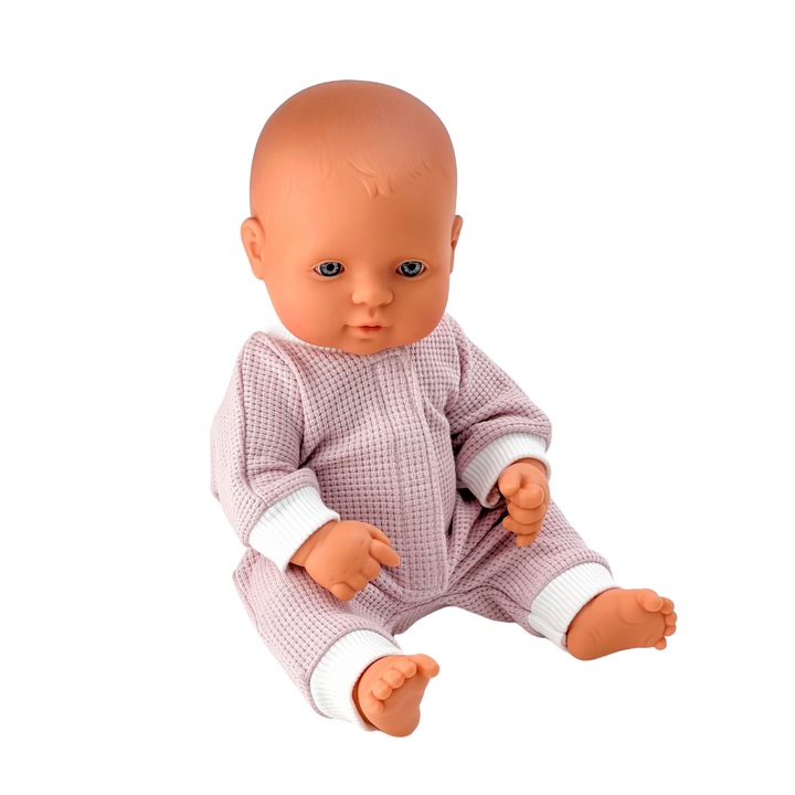 Overall babáknak, Przytullale, pamut, 28cm-32cm, világos rózsaszín