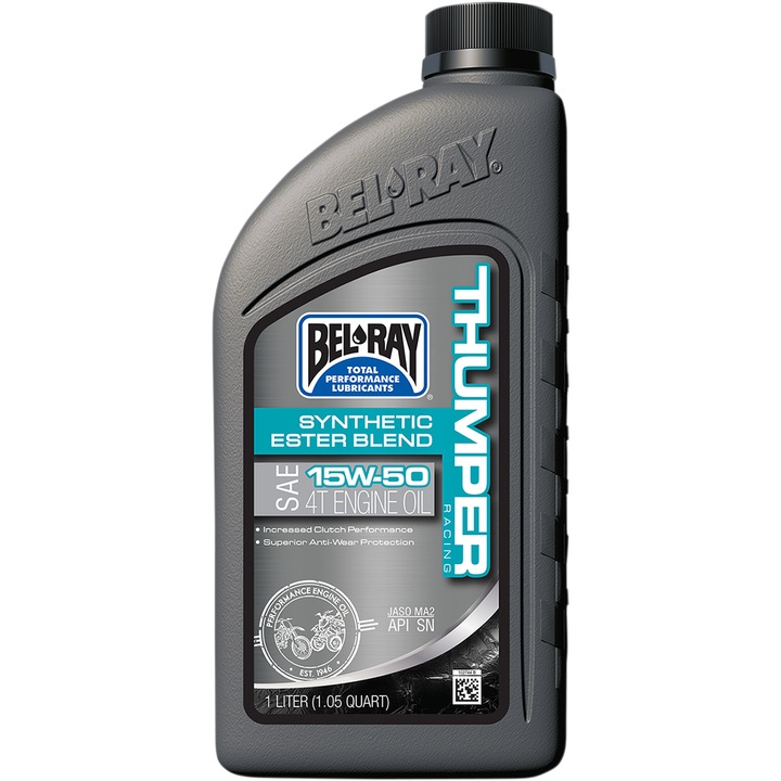 Ulei BEL-RAY THUMPER T4 RACING 15W-50 1L