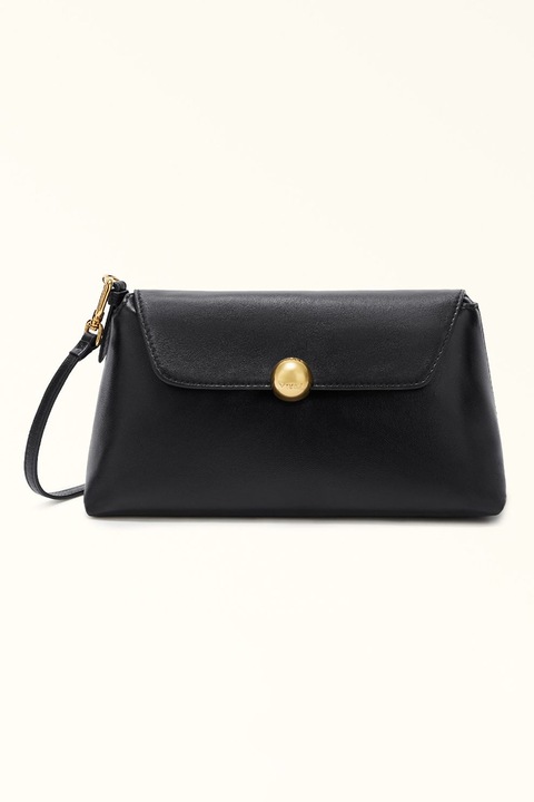 Furla, Кожена чанта през рамо Sfera, Черен