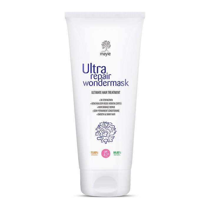 Tratament Profesional de Intarire a Parului, Ultra Repair Wondermask, 200ml