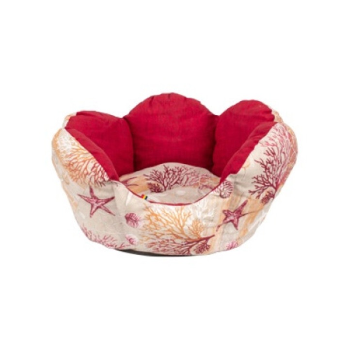 Pat Floare Vatelina Marimea 2 (40x20 cm) Rosu