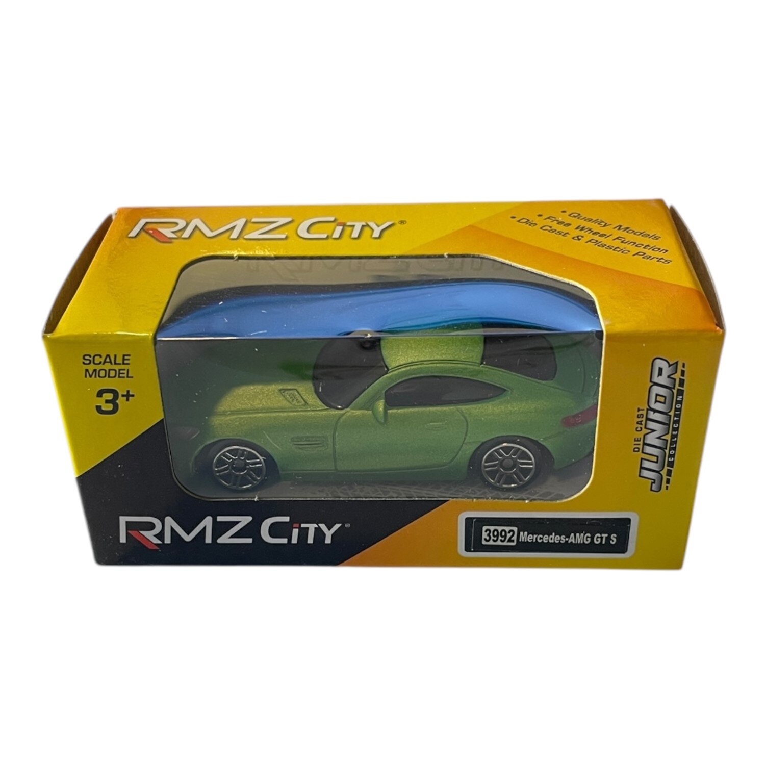 Mașină de colecție, RMZ City, Mercedes AMG GT S, 1:64, verde