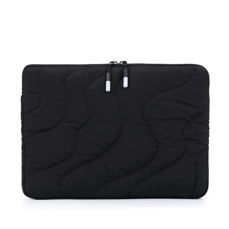 Geanta Laptop/iPad portabila, 13, 14 inch, pentru laptop, Ultrabook, captuseala moale, impermeabila, compatibila cu MacBook Pro/Air, iPad Air 13 inch, iPad Pro 12.9 inch/13 inch, negru