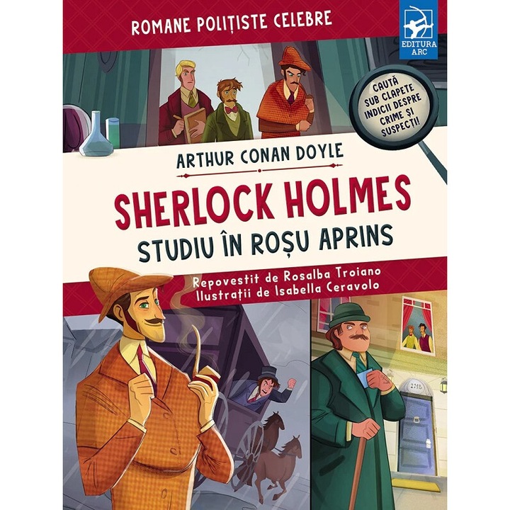 Sherlock Holmes. Studiu In Rosu Aprins - Arthur Conan Doyle