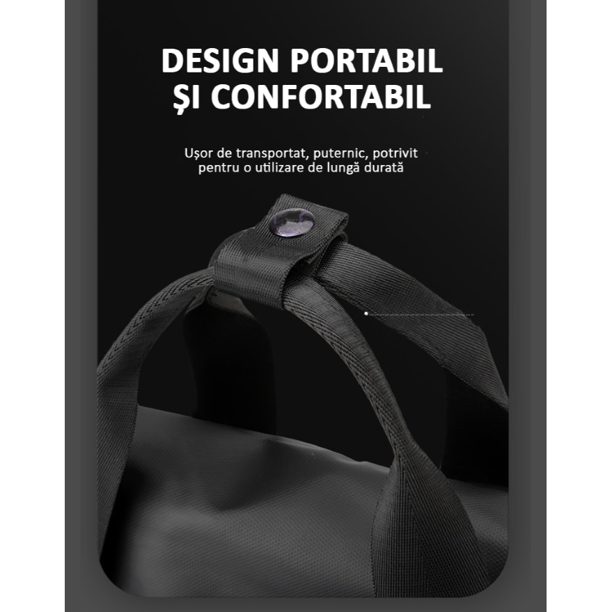 Rucsac multifunctional, laptop, impermeabil, office, business, albastru inchis, Obralix®