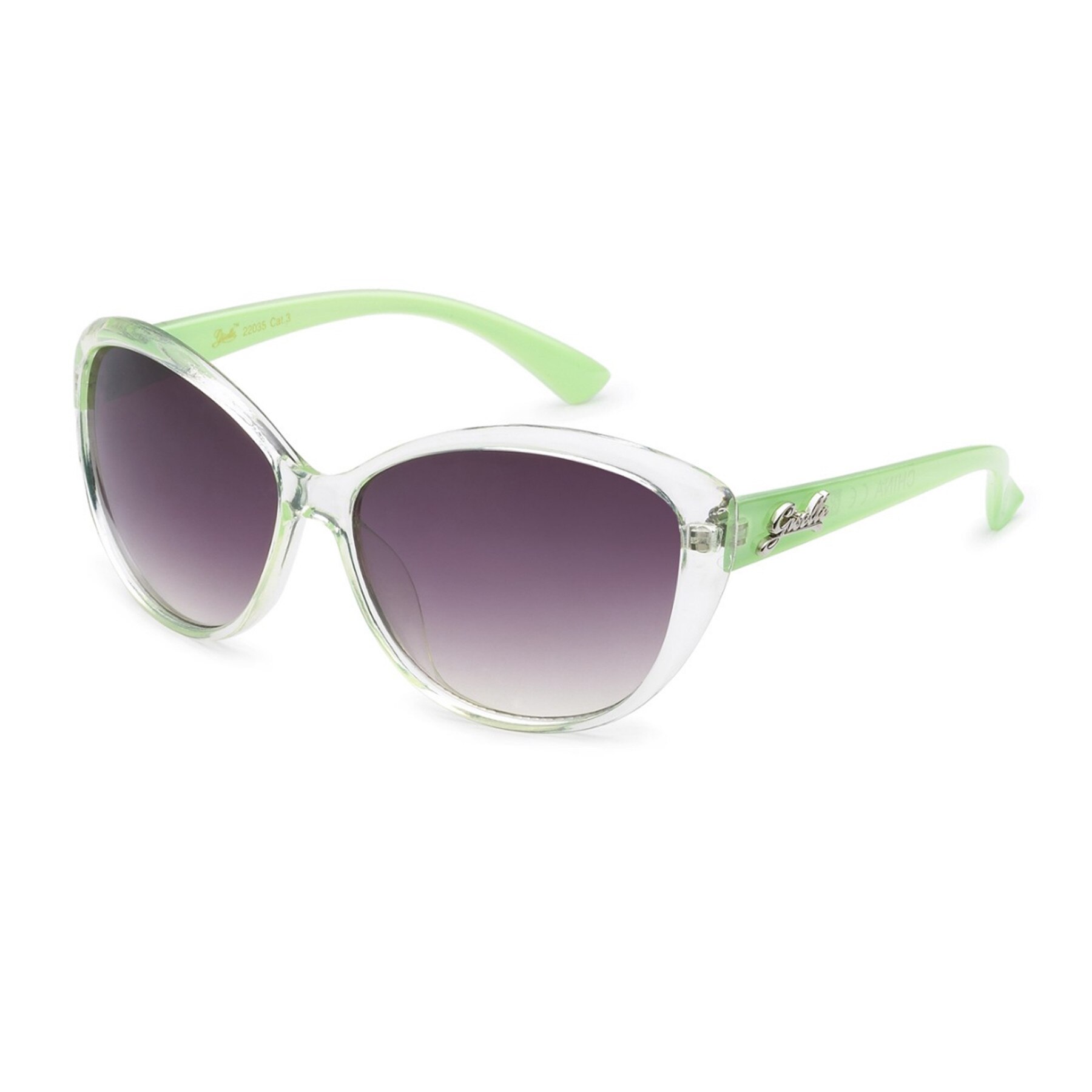 Ochelari de soare Verde de Dama, Lentile Fumurii, Giselle