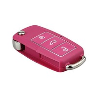 carcasa cheie briceag compatibil vw passatgolf 5 seat leon skoda octavia 3 butoane culoare roz imagen 24_0_
0