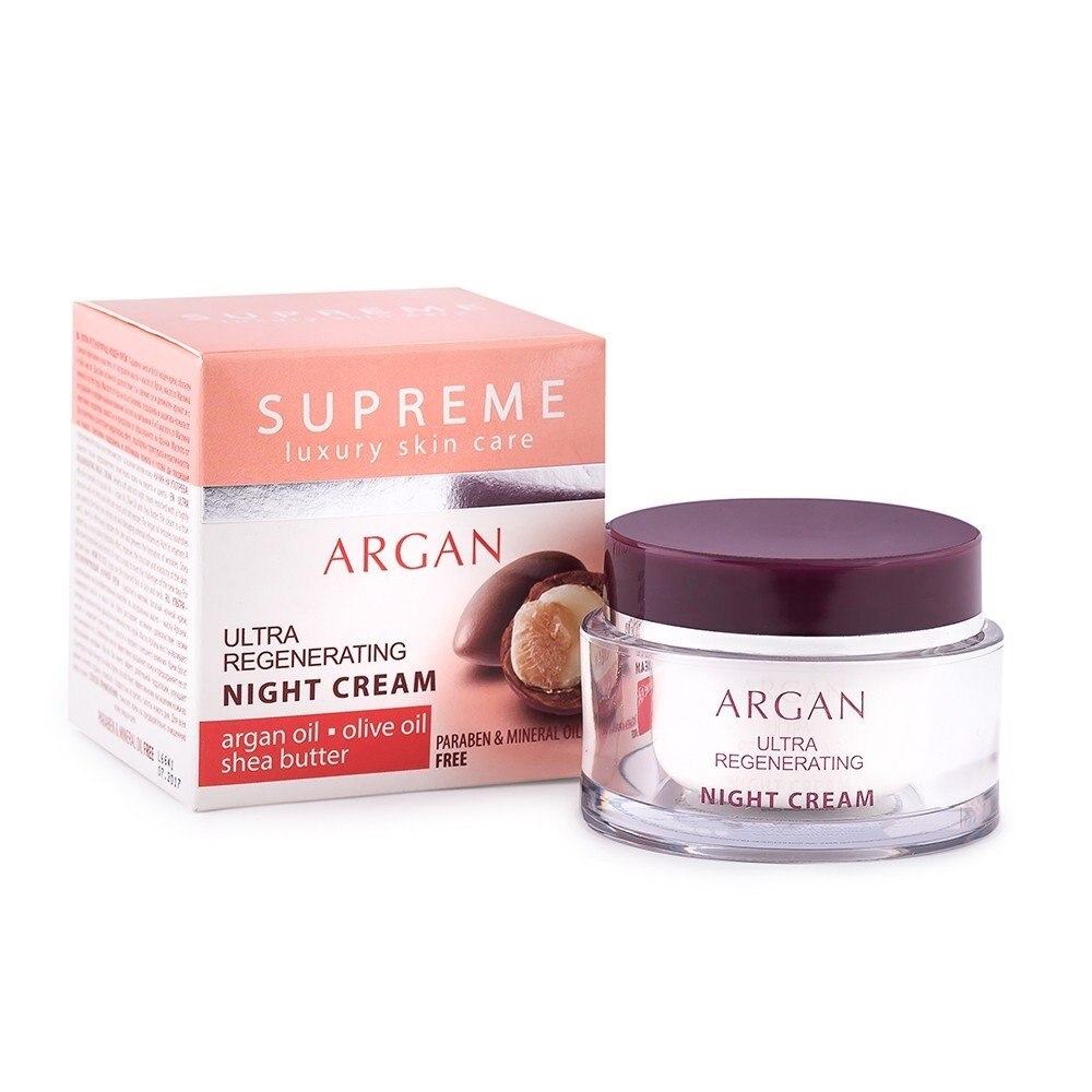 Crema de noapte cu Ulei de Argan Supreme